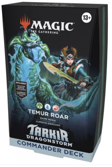 MAGIC TARKIR DRAGONSTORM COMMANDER TEMUR ROAR (ing)