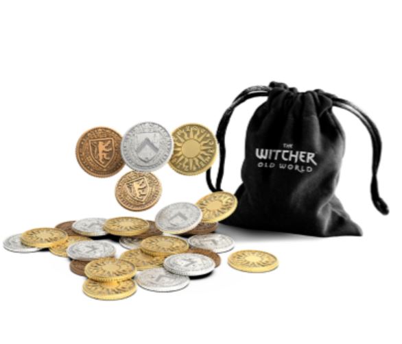 THE WITCHER EL VIEJO MUNDO METAL COINS