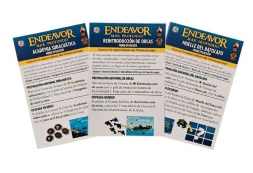 ENDEAVOR: MAR PROFUNDO PACK 3 MINI EXPANSIONES