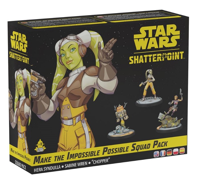 STAR WARS SHATTERPOINT MAKE THE IMPOSSIBLE POSSIBLE SQUAD PACK