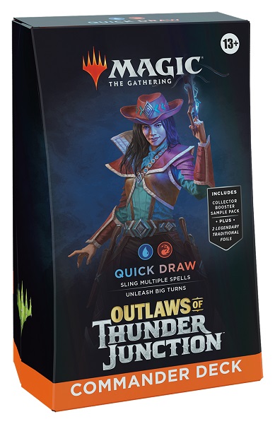 OUTLAWS OF THUNDER JUNCTION BARAJA COMMANDER QUICK DRAW