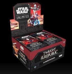 STAR WARS UNLIMITED TWILIGHT OF THE REPUBLIC CAJA DE SOBRES