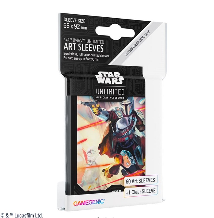 STAR WARS UNLIMITED MANDALORIAN ART SLEEVES