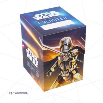 STAR WARS UNLIMITED: SOFT CRATE CAPT PHASMA / STORMTROOPER