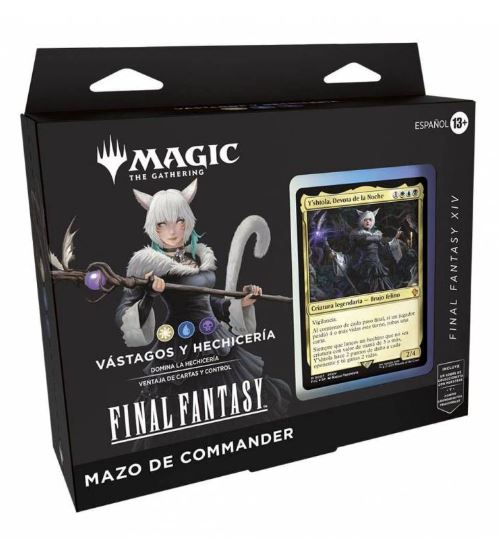 MAGIC FINAL FANTASY MAZO COMMANDER VASTAGOS Y HECHICERIA (esp)