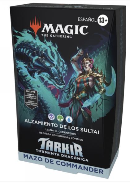 MAGIC TARKIR DRAGONSTORM MAZO COMMANDER ALZAMIENTO DE LOS SULTAIS (esp)