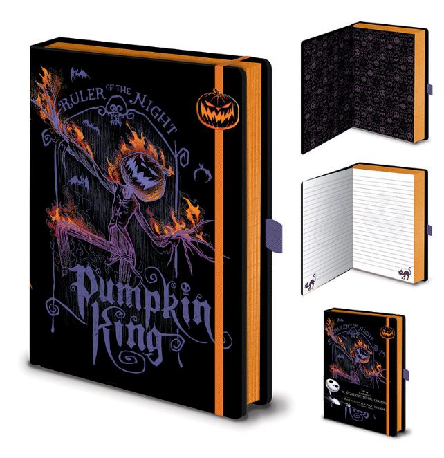 CUADERNO A5 PREMIUM "PUMPKIN KING"