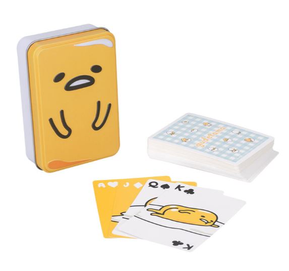 BARAJA DE NAIPES GUDETAMA EN CAJA METALICA