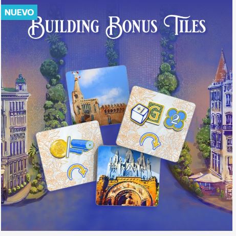 BARCELONA: BUILDING BONUS TILES 2