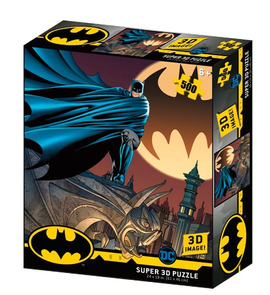 PUZZLE LENTICULAR DC COMICS BATSEÑAL 500 PIEZAS