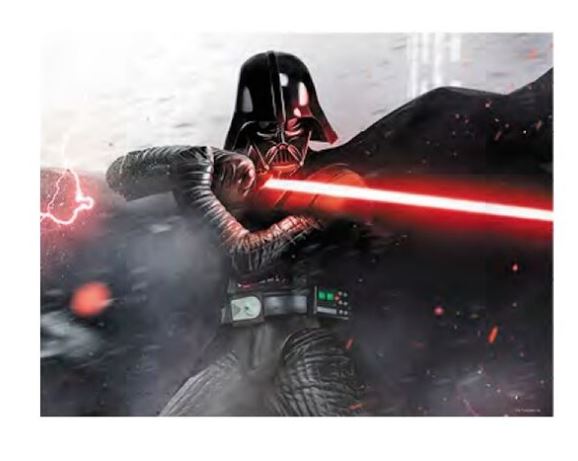 PUZZLE LENTICULAR STAR WARS DARTH VADER POSE PELEA