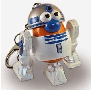 LLAVERO R2-D2 STARS POTATO