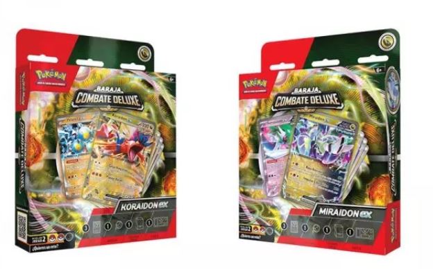 POKEMON BARAJA DE COMBATE DELUXE MIRAIDON EX