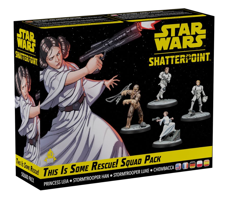 STAR WARS SHATTERPOINT THIS IS SOME RESCUE! SQUAD PACK