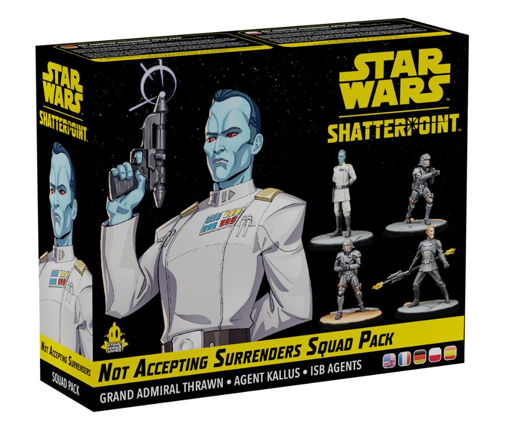 STAR WARS SHATTERPOINT NOT ACEPTING SURRENDERS SQUAD PACK