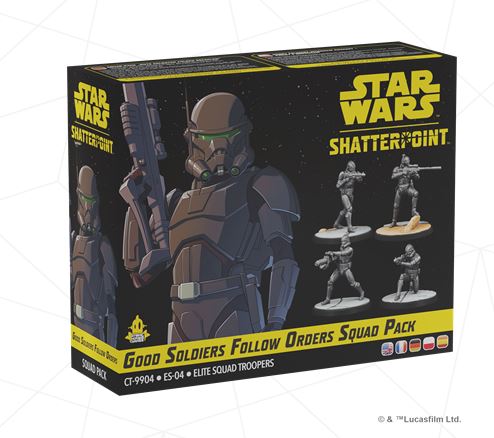 STAR WARS SHATTERPOINT GOOD SOLDIER FOLLOW ORDERS SQUAD PACK