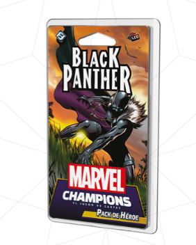 MARVEL CHAMPIONS BLACK PANTER PACK DE HEROE