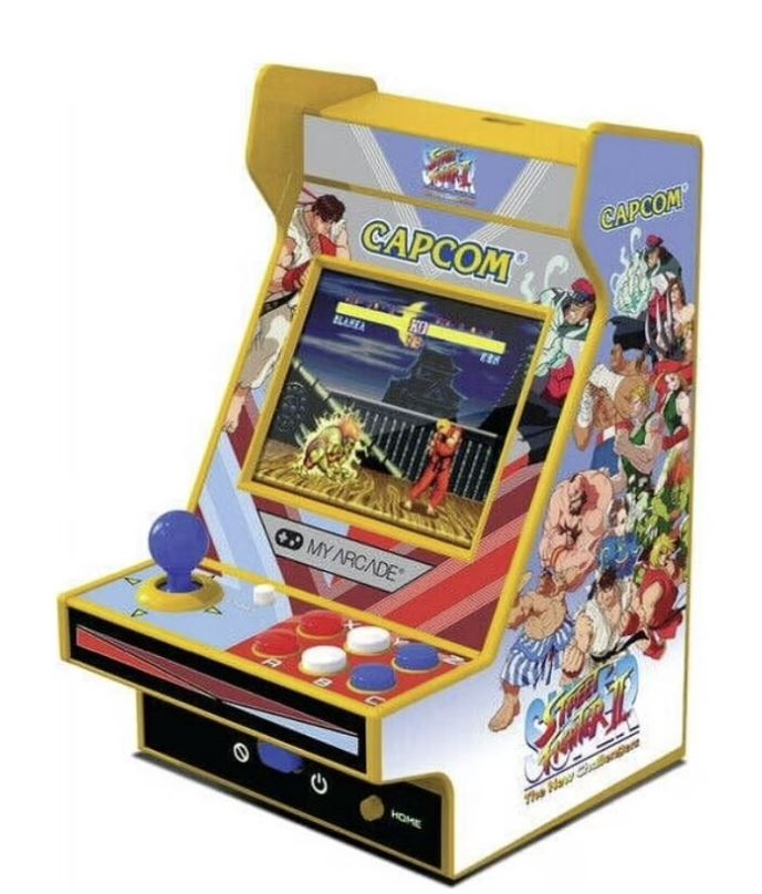 CONSOLA NANO PLAYER STREET FIGHTER II 12CM