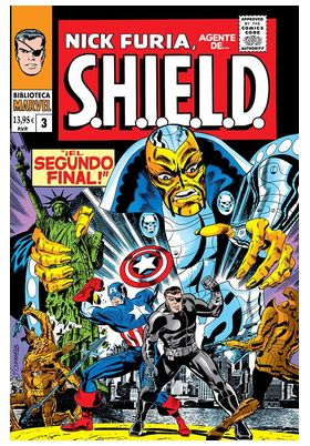 BIBLIOTECA MARVEL 72 NICK FURIA AGENTE DE S.H.I.E.L.D. 03