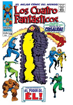 BIBLIOTECA MARVEL 73 LOS CUATRO FANTASTICOS 13