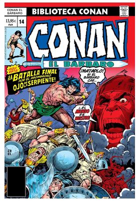 BIBLIOTECA CONAN 14 CONAN EL BARBARO