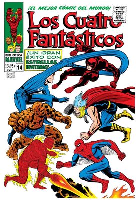 BIBLIOTECA MARVEL 83 LOS 4 FANTASTICOS 14