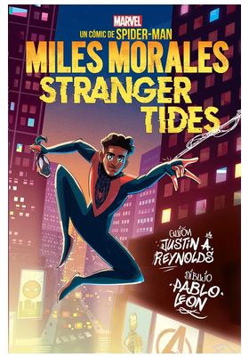 MARVEL SCHOLASTIC. MILES MORALES STRANGER TIDES